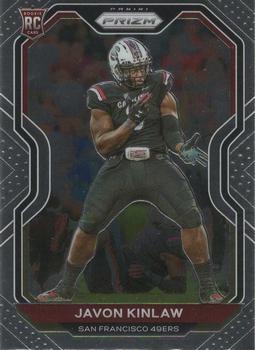 #302 Javon Kinlaw - San Francisco 49ers - 2020 Panini Prizm Football