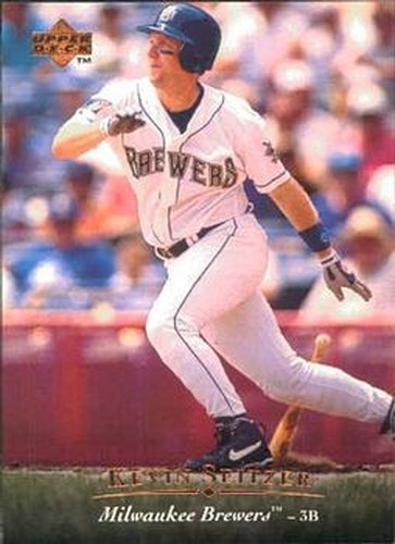 #302 Kevin Seitzer - Milwaukee Brewers - 1995 Upper Deck Baseball