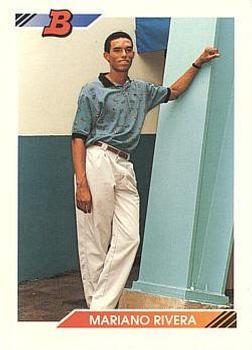 #302 Mariano Rivera - New York Yankees - 1992 Bowman Baseball