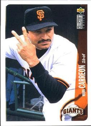 #302 Mark Carreon - San Francisco Giants - 1996 Collector's Choice Baseball
