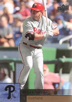 #302 Matt Stairs - Philadelphia Phillies - 2009 Upper Deck Baseball