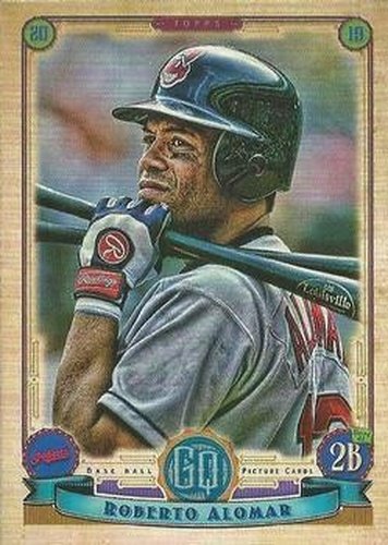 #302 Roberto Alomar - Cleveland Indians - 2019 Topps Gypsy Queen Baseball