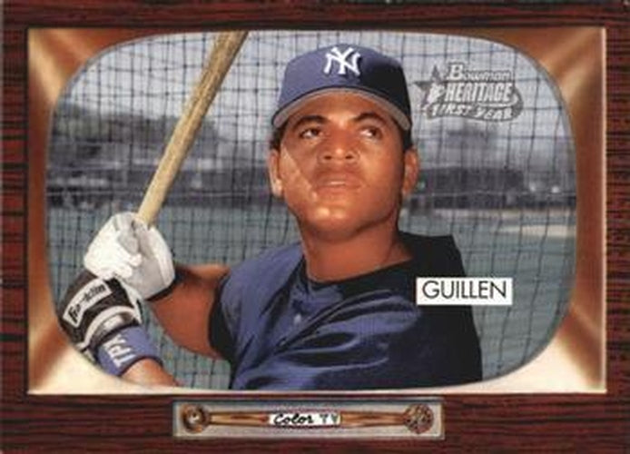 #302 Rudy Guillen - New York Yankees - 2004 Bowman Heritage Baseball