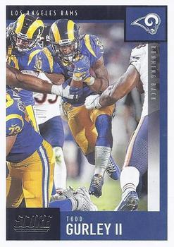 #302 Todd Gurley II - Los Angeles Rams - 2020 Score Football