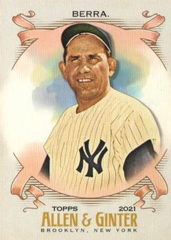 #302 Yogi Berra - New York Yankees - 2021 Topps Allen & Ginter Baseball