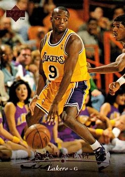 #302 Nick Van Exel - Los Angeles Lakers - 1995-96 Upper Deck Basketball