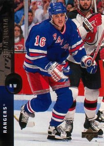 #302 Brian Noonan - New York Rangers - 1994-95 Upper Deck Hockey