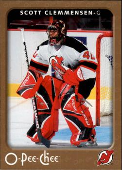 #302 Scott Clemmensen - New Jersey Devils - 2006-07 O-Pee-Chee Hockey