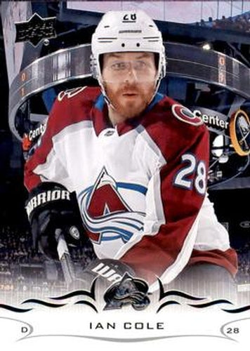 #302 Ian Cole - Colorado Avalanche - 2018-19 Upper Deck Hockey