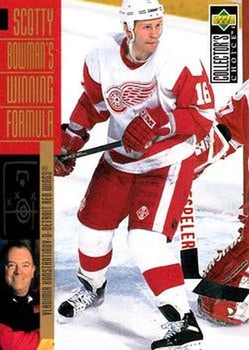 #302 Vladimir Konstantinov - Detroit Red Wings - 1996-97 Collector's Choice Hockey
