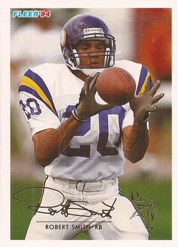 #302 Robert Smith - Minnesota Vikings - 1994 Fleer Football