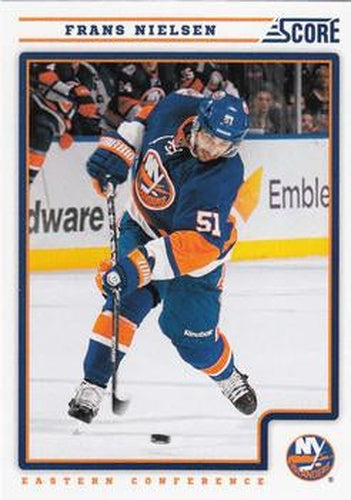 #302 Frans Nielsen - New York Islanders - 2012-13 Score Hockey
