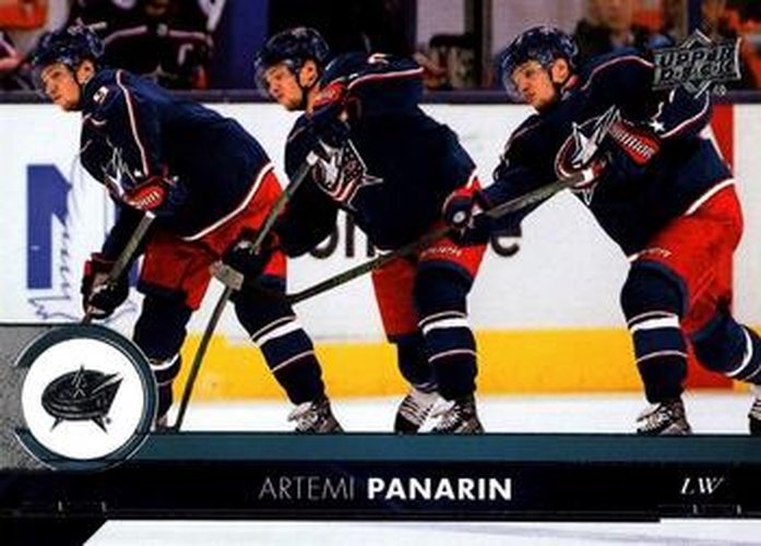 #302 Artemi Panarin - Columbus Blue Jackets - 2017-18 Upper Deck Hockey