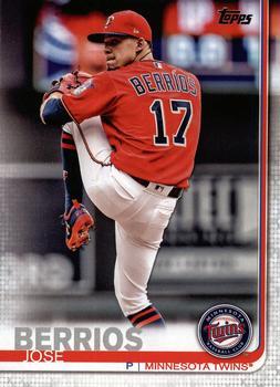 #302a Jose Berrios - Minnesota Twins - 2019 Topps Baseball