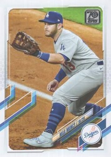 #302 Max Muncy - Los Angeles Dodgers - 2021 Topps Baseball
