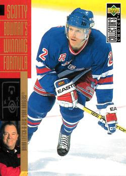 #303 Brian Leetch - New York Rangers - 1996-97 Collector's Choice Hockey