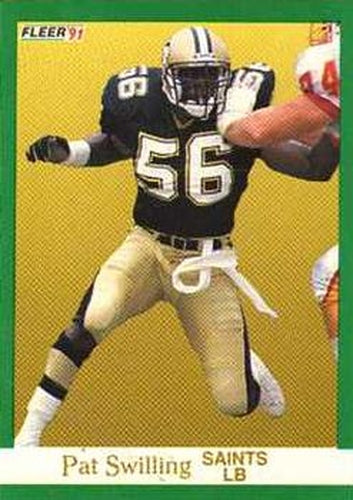 #303 Pat Swilling - New Orleans Saints - 1991 Fleer Football