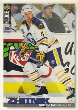 #303 Alexei Zhitnik - Buffalo Sabres - 1995-96 Collector's Choice Hockey
