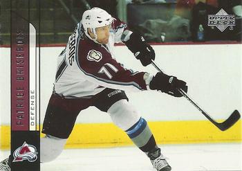 #303 Patrice Brisebois - Colorado Avalanche - 2006-07 Upper Deck Hockey