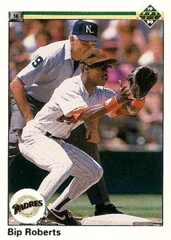 #303 Bip Roberts - San Diego Padres - 1990 Upper Deck Baseball