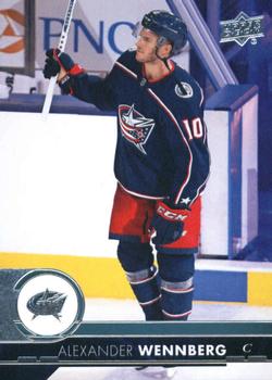 #303 Alexander Wennberg - Columbus Blue Jackets - 2017-18 Upper Deck Hockey