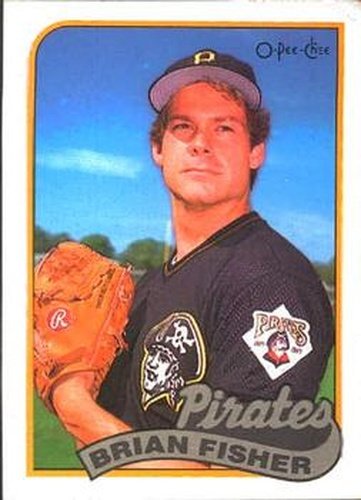 #303 Brian Fisher - Pittsburgh Pirates - 1989 O-Pee-Chee Baseball