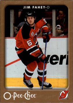#303 Jim Fahey - New Jersey Devils - 2006-07 O-Pee-Chee Hockey