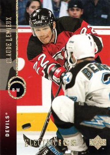#303 Claude Lemieux - New Jersey Devils - 1994-95 Upper Deck Hockey - Electric Ice