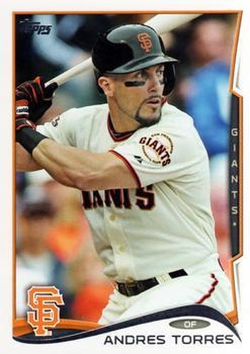 #303 Andres Torres - San Francisco Giants - 2014 Topps Baseball