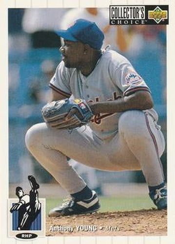 #303 Anthony Young - New York Mets - 1994 Collector's Choice Baseball