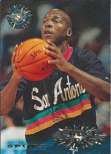 #303 Chuck Person - San Antonio Spurs - 1995-96 Stadium Club Basketball