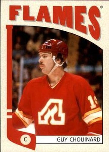 #303 Guy Chouinard - Atlanta Flames - 2004-05 In The Game Franchises US East Hockey