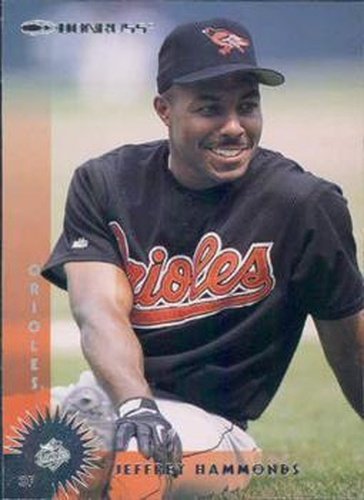 #303 Jeffrey Hammonds - Baltimore Orioles - 1997 Donruss Baseball
