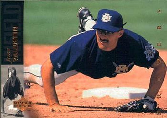 #303 Jose Valentin - Milwaukee Brewers - 1994 Upper Deck Baseball