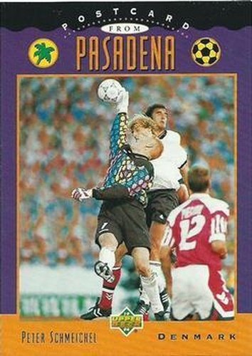 #303 Peter Schmeichel - Denmark - 1994 Upper Deck World Cup Contenders English/Spanish Soccer