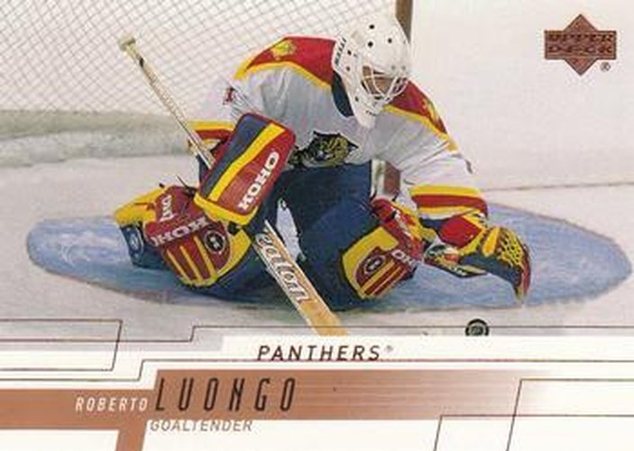 #303 Roberto Luongo - Florida Panthers - 2000-01 Upper Deck Hockey