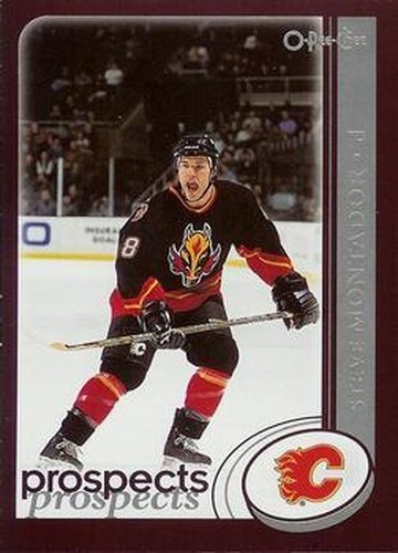 #303 Steve Montador - Calgary Flames - 2002-03 O-Pee-Chee Hockey