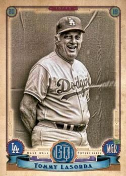 #303 Tommy Lasorda - Los Angeles Dodgers - 2019 Topps Gypsy Queen Baseball
