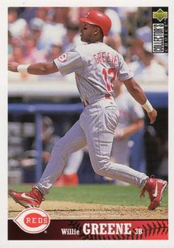 #303 Willie Greene - Cincinnati Reds - 1997 Collector's Choice Baseball