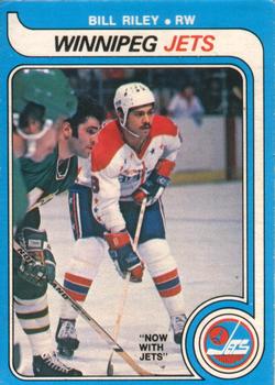 #303 Bill Riley - Winnipeg Jets - 1979-80 O-Pee-Chee Hockey
