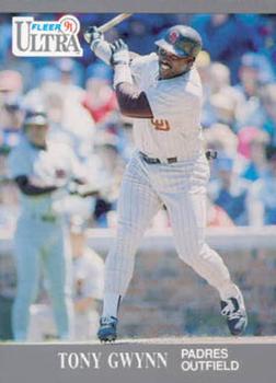 #303 Tony Gwynn - San Diego Padres - 1991 Ultra Baseball