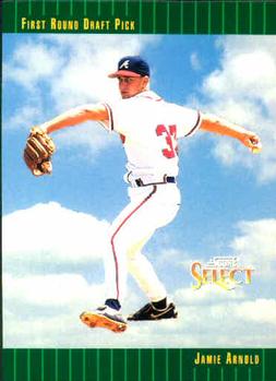 #303 Jamie Arnold - Atlanta Braves - 1993 Select Baseball