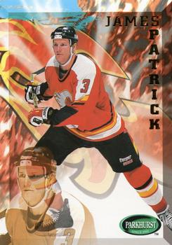 #303 James Patrick - Calgary Flames - 1995-96 Parkhurst International Hockey