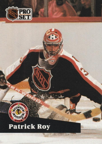 #304 Patrick Roy - 1991-92 Pro Set Hockey