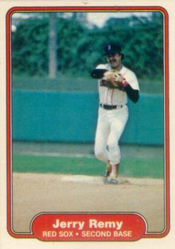 #304 Jerry Remy - Boston Red Sox - 1982 Fleer Baseball