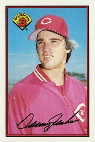 #304 Danny Jackson - Cincinnati Reds - 1989 Bowman Baseball