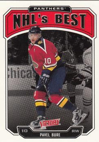 #304 Pavel Bure - Florida Panthers - 2000-01 Upper Deck Victory Hockey