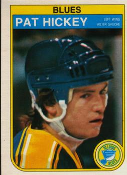 #304 Pat Hickey - St. Louis Blues - 1982-83 O-Pee-Chee Hockey