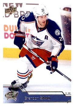 #304 Brandon Saad - Columbus Blue Jackets - 2016-17 Upper Deck Hockey