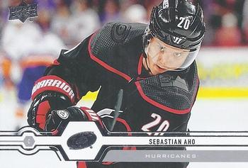 #304 Sebastian Aho - Carolina Hurricanes - 2019-20 Upper Deck Hockey